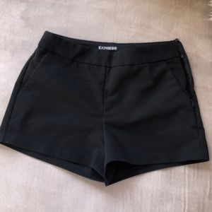 Express black shorts